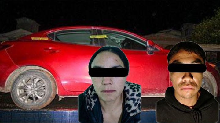 Roban auto Mazda en Pachuca, los detienen en Atotonilco El Grande