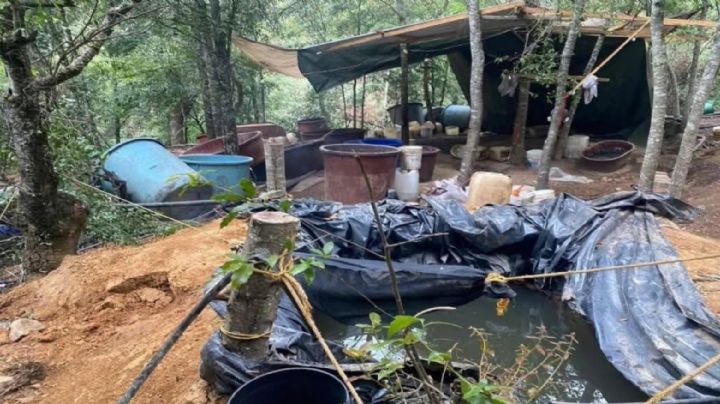 Desmantelan laboratorio de metanfetaminas en Acaxochitlán