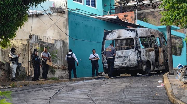 Violencia en Acapulco: hallan 7 cadáveres en taxis y queman otra unidad de transporte
