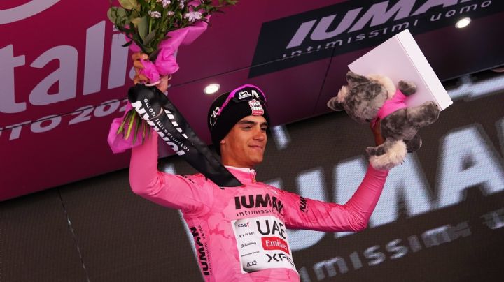 Isaac del Toro se mantiene líder y está cerca coronarse en el Giro de Italia