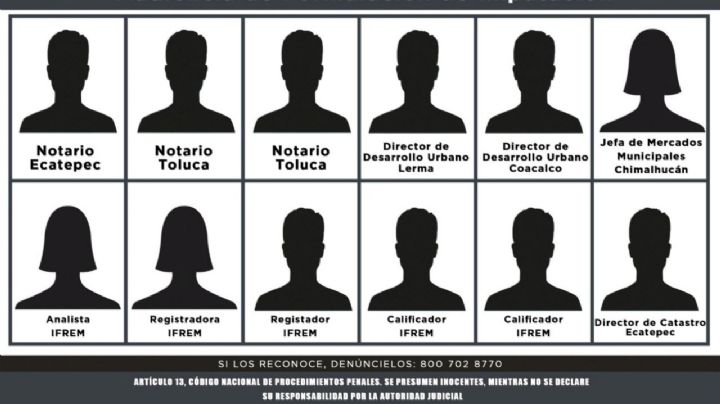 Edomex: van contra notarios y funcionarios por delitos de despojo