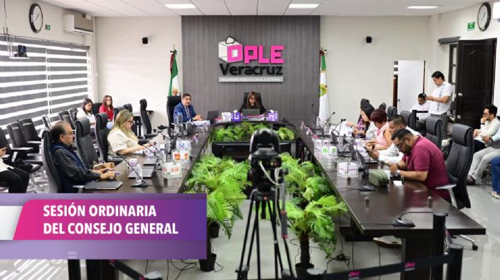 Secretaría Ejecutiva presenta informes al Consejo General del OPLE Veracruz