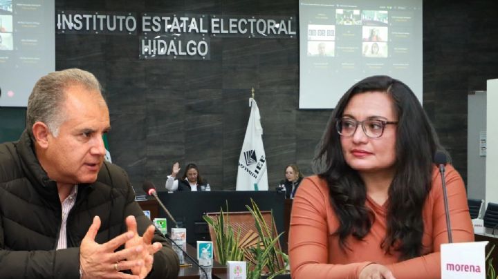 PRI y Morena chocan en IEEH por legitimidad de elección judicial y reparto de acordeones