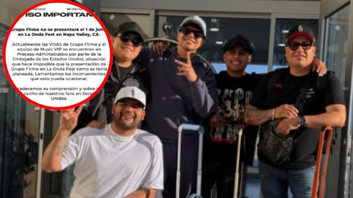 ¿Por qué Grupo Firme no puede entrar a Estados Unidos? Cancelan show en California