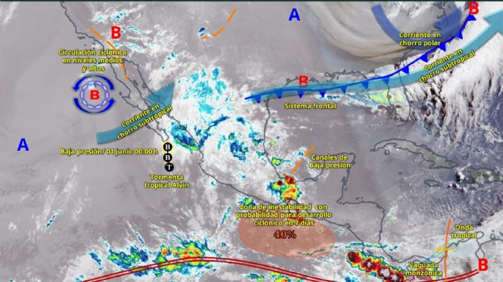 ¿Qué ha pasado con el Huracán Alvin? Sigue la alerta de inundaciones en Los Cabos
