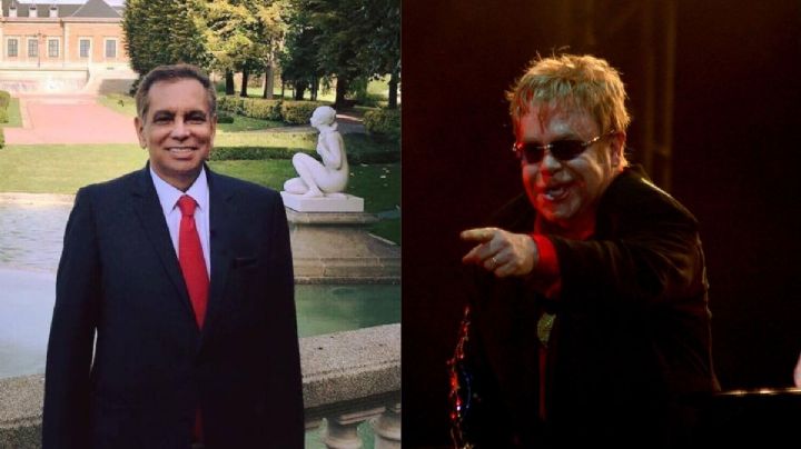 La vez que Fidel Herrera y Elton John se reunieron y tomaron una foto en Veracruz