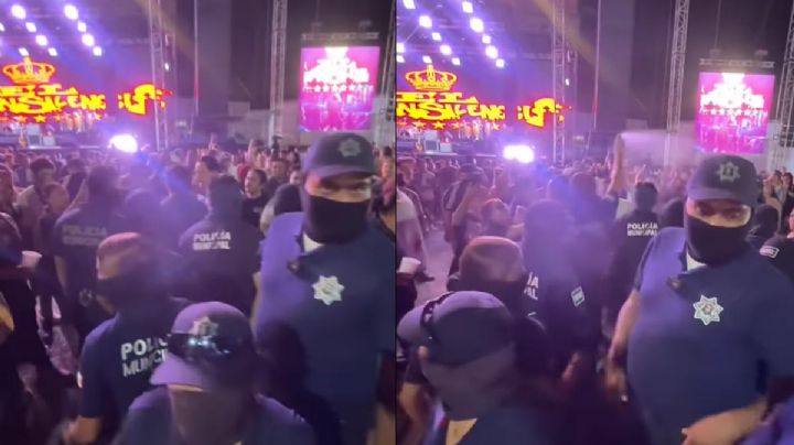 Policías lanzan gas pimienta en concierto de El Gran Silencio en Manzanillo; abren investigación