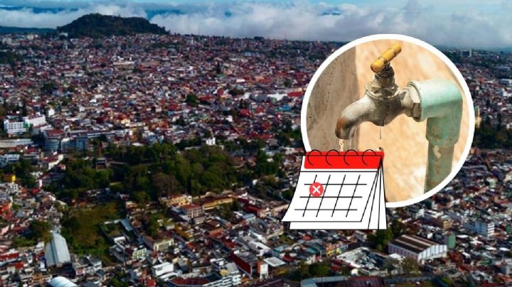 Tandeos Xalapa: Estas colonias no tendrán agua durante 19 días en mayo