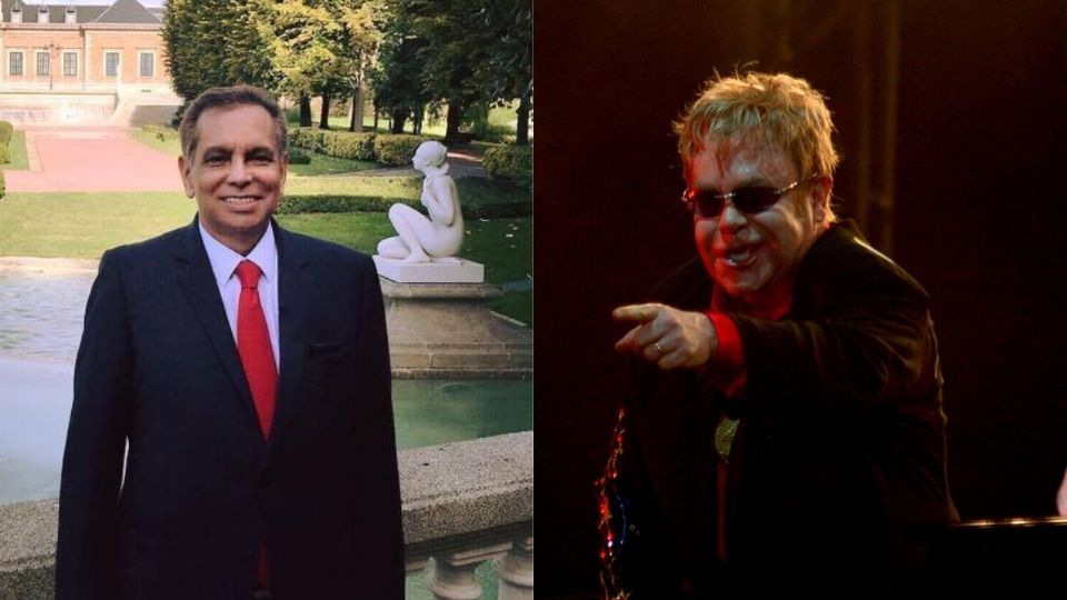 La vez que Fidel Herrera y Elton John se reunieron y tomaron una foto en Veracruz