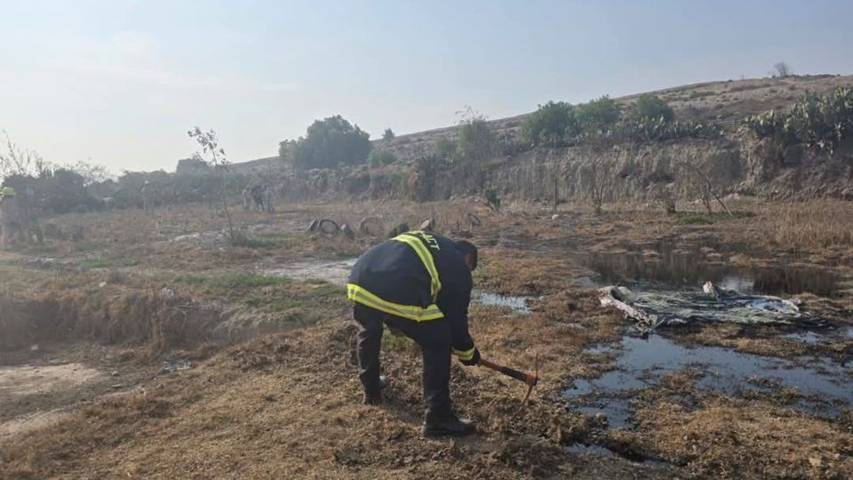 Elementos de Pemex y de Protección Civil sellaron la presunta fuga