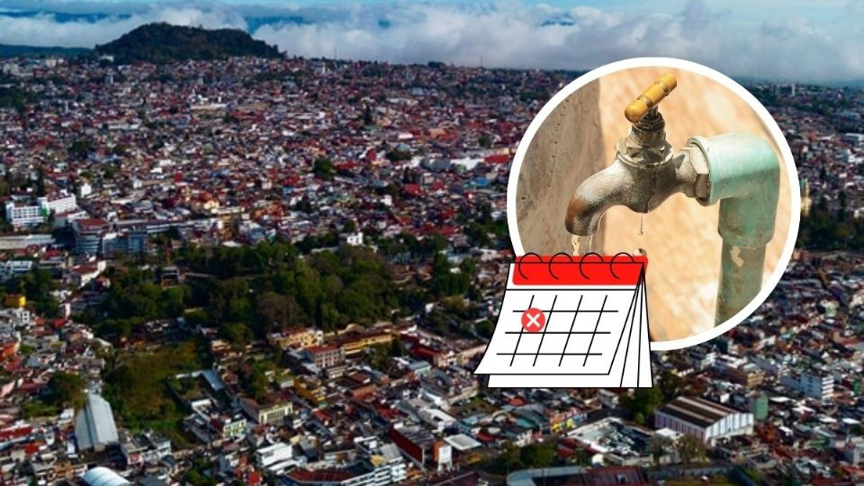 Tandeos Xalapa: Estas 300 colonias no tendrán agua durante 19 días en mayo