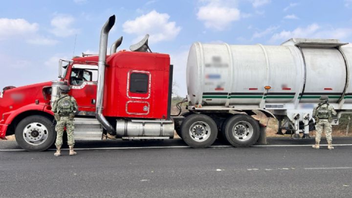 Primero un barco, ahora un tractocamión con huachicol es asegurado en Tamaulipas