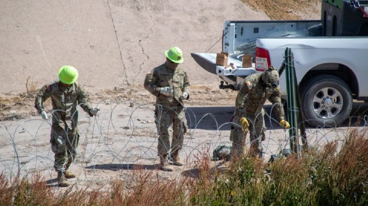 Texas blinda la frontera con más alambre de púas frente a Ciudad Juárez