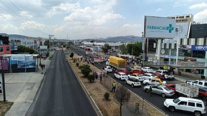Bloqueos en estos bulevares de Pachuca causan caos; aquí se ubican