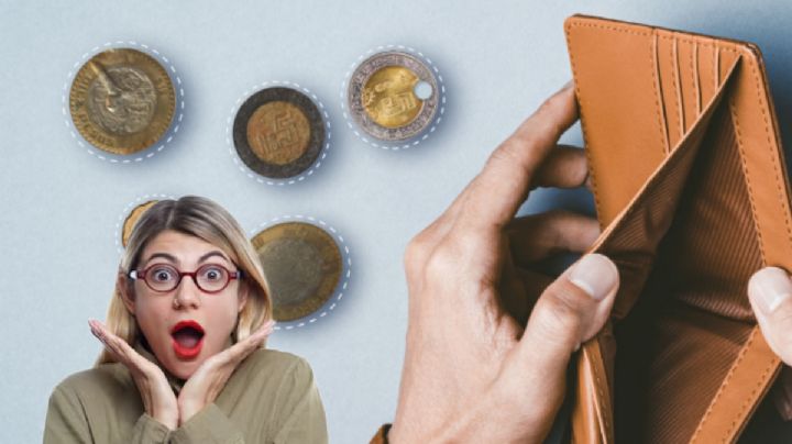 Estas son las monedas de 5 y 10 pesos que debes cambiar