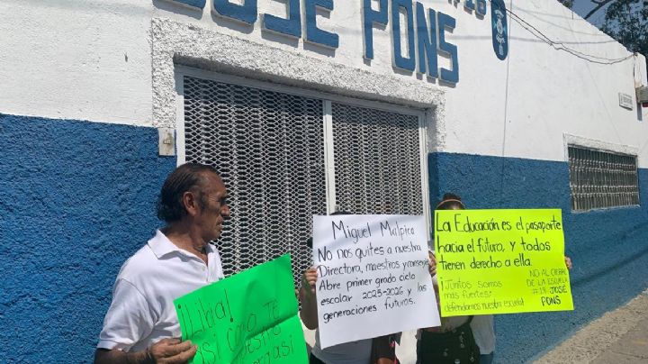Padres de familia piden que no se cierre la Escuela Primaria José Pons en León