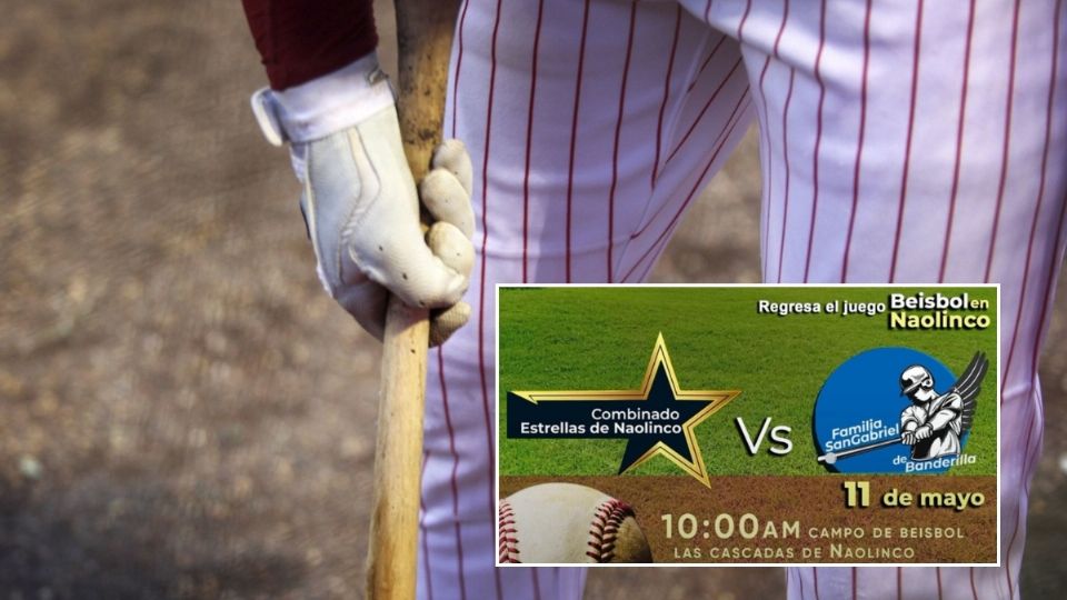 Con este juego regresa el beisbol a Naolinco, Veracruz