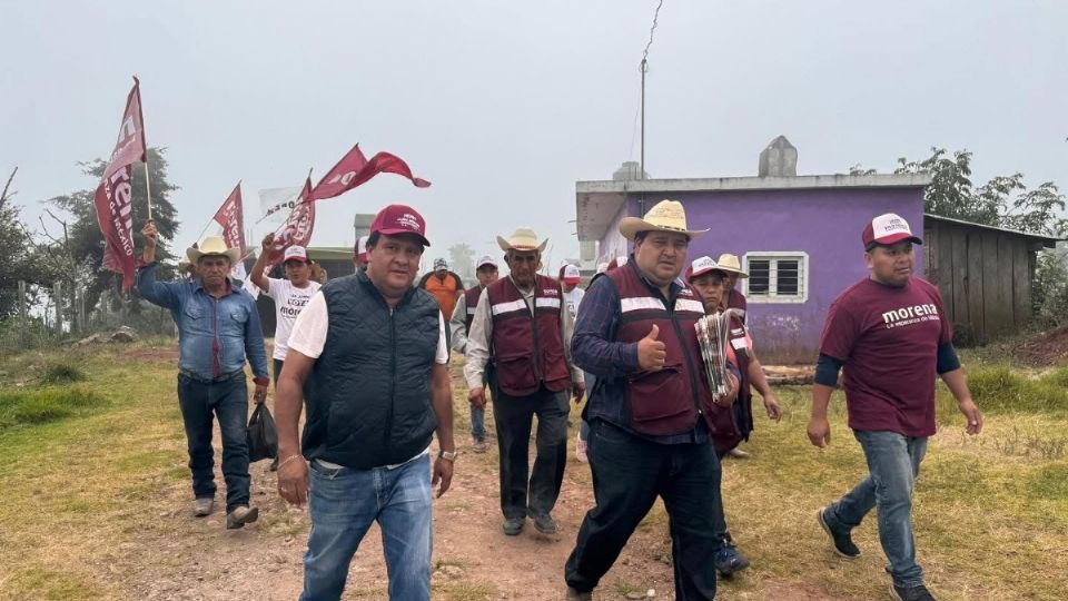 Candidato de Morena en Chiconquiaco promete erradicar el nepotismo