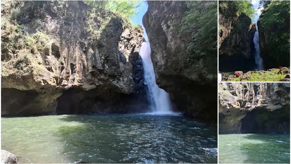 Las cascadas brindan vistas espectaculares a la naturaleza