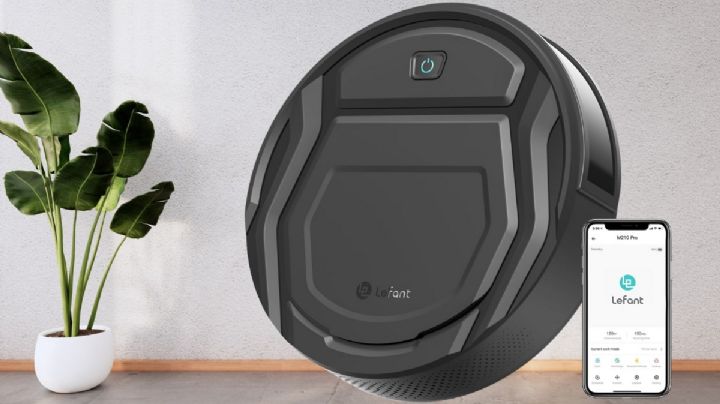 Esta aspiradora robot se controla desde tu celular, evita escaleras y cuesta solo $2,098