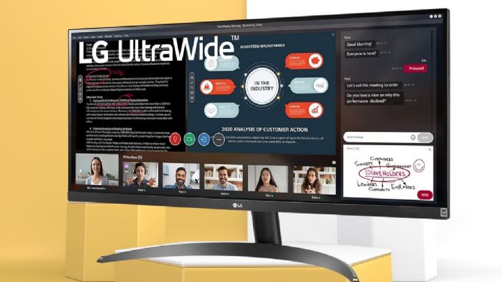 LG rebajó en Amazon su monitor UltraWide de 29" con 100 Hz y es perfecto para trabajar o gaming