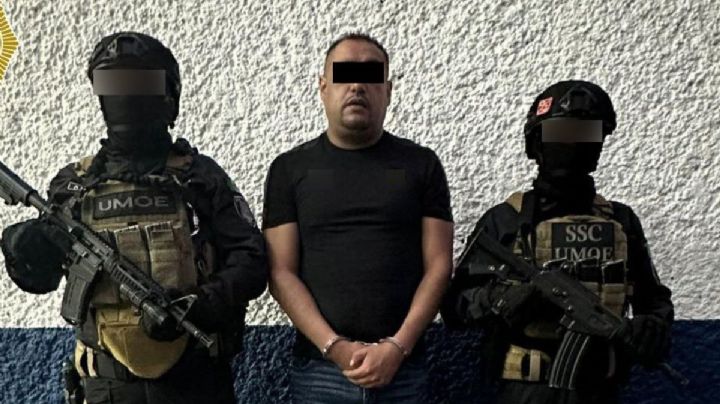 Arrestan al brazo derecho de Lenin Canchola; fingía ser taxista para halconeo en CDMX