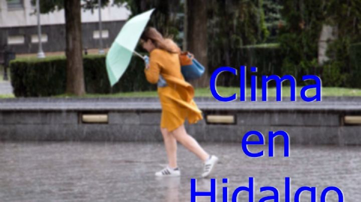 Frente frío 42 podría arruinar festejo del Día de las Madres en Hidalgo; así el clima