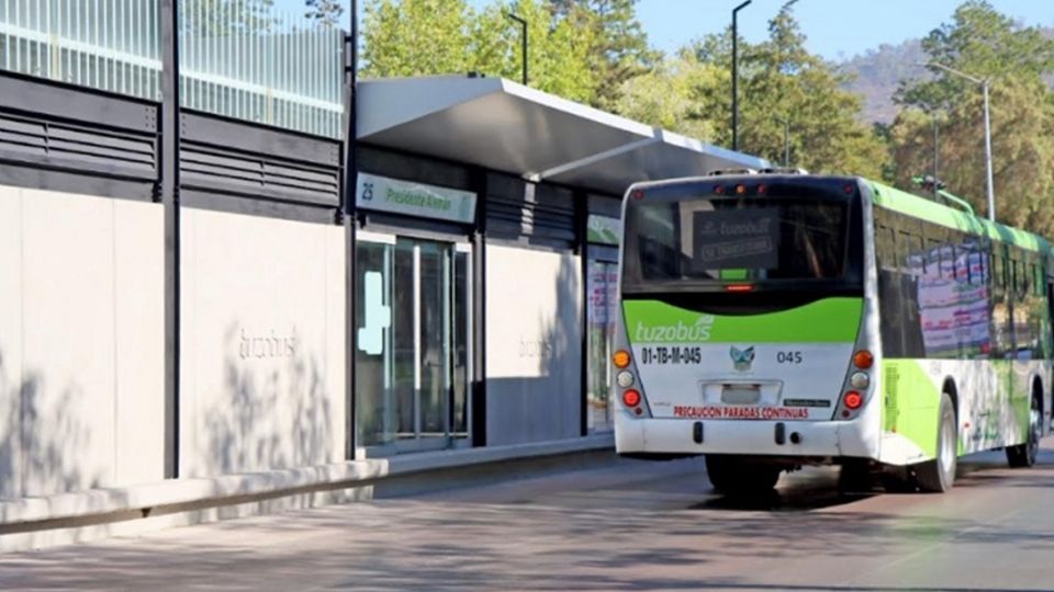 Todos los autobuses del Tuzobús bajarán en el parque, aunque estaciones antes serál las que estén cerradas