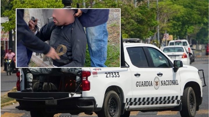 Guardia Nacional causa accidente en Pachuca, trata de fugarse; así fue detenido