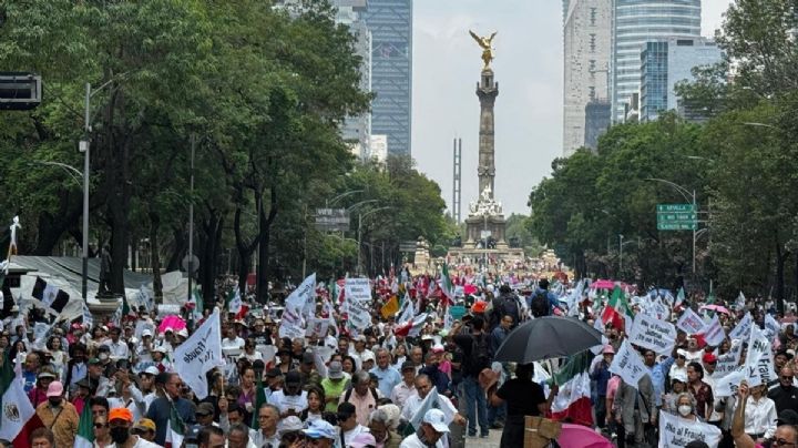 Marchan contra elección judicial: “para México cuidar, no iremos a votar”