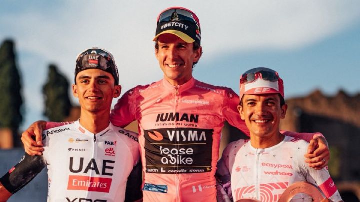 Isaac del Toro, HISTÓRICO subcampeón del Giro de Italia