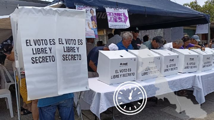 Minuto a minuto: elecciones de alcaldías en Veracruz; cobertura de la jornada electoral