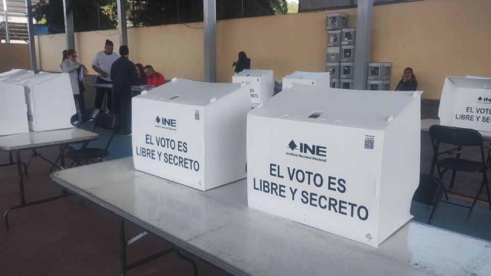 Las casillas estarán abiertas desde las 8 horas y cerrarán a las 18, para luego hacer un conteo de votos