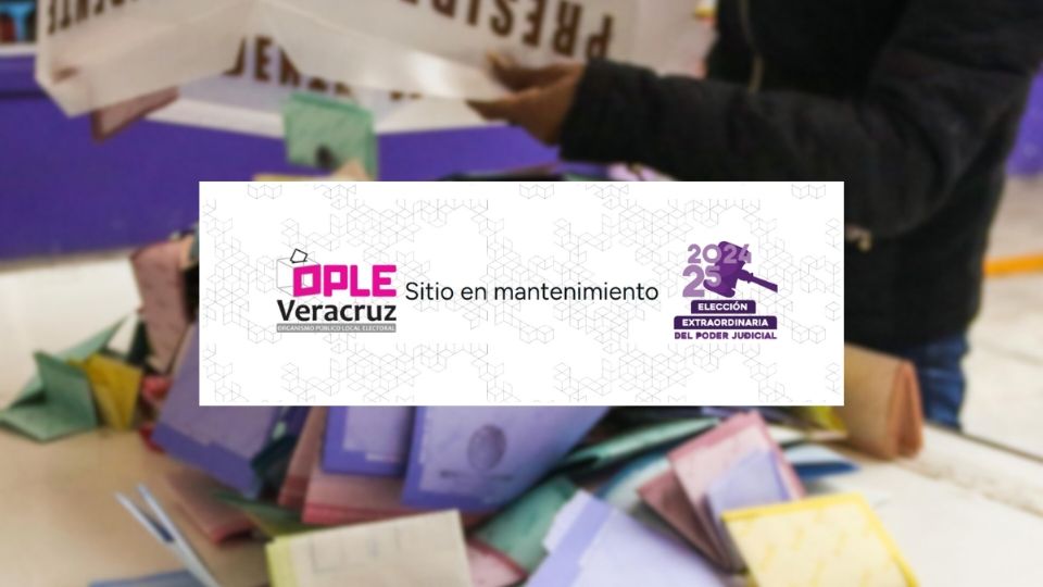 Elección Judicial en Veracruz: falla en sistema para contar votos desata polémica