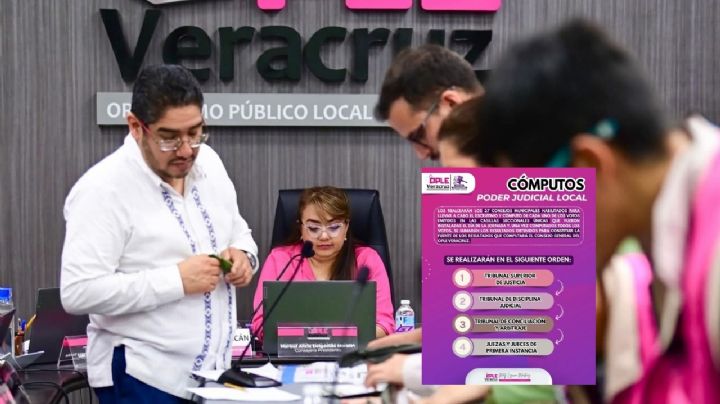 Colapsa cómputo de elección judicial en Veracruz; OPLE hará voto por voto