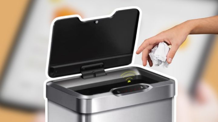 Productos de Amazon que no sabías que existían (parte 8): bote de basura inteligente a $2,299 pesos