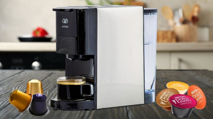 La cafetera multicápsulas compatible con Nespresso y Dolce Gusto está a precio de remate en Amazon