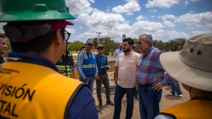 Al supervisar avances del Malecón Margen Izquierdo, Gobernador Rocha afirma que la obra dará mejor calidad de vida a Culiacán