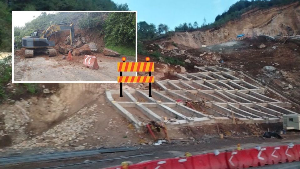 Deslave en autopista Orizaba - Puebla suma más de 7 meses; aún no abren el paso en su totalidad