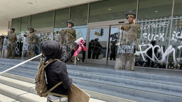 Sin presencia militar, LA habría enfrentado una situación “como no se ha visto en años”: Trump