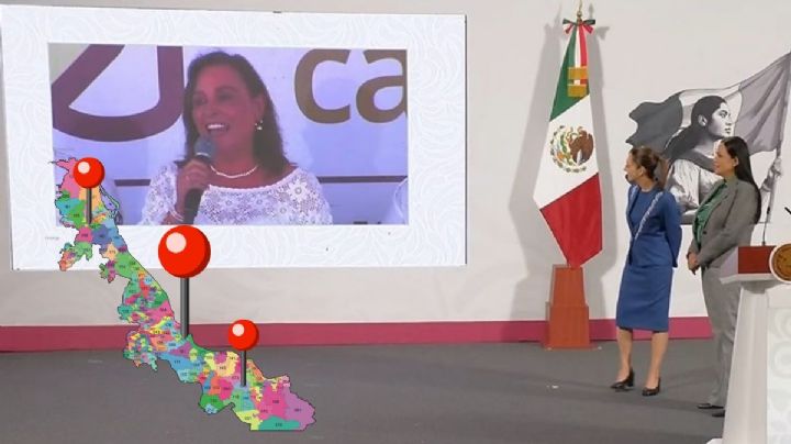 Nahle en "mañanera" con Sheinbaum anuncia programa de salud en 16 municipios de Veracruz