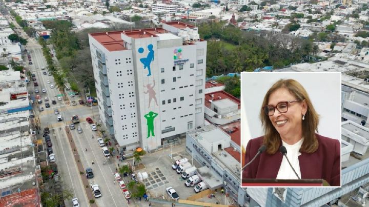 Nahle habla sobre remodelación y abasto de medicamentos en Torre Pediátrica de Veracruz