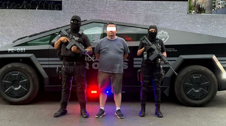 Con apoyo de una Cybertruck, capturan en Jalisco a defraudador de Ferromex