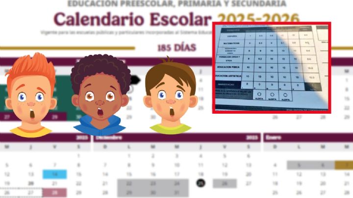 Nuevo calendario SEP: así será la entrega de boletas de calificaciones en el ciclo escolar 2025-2026