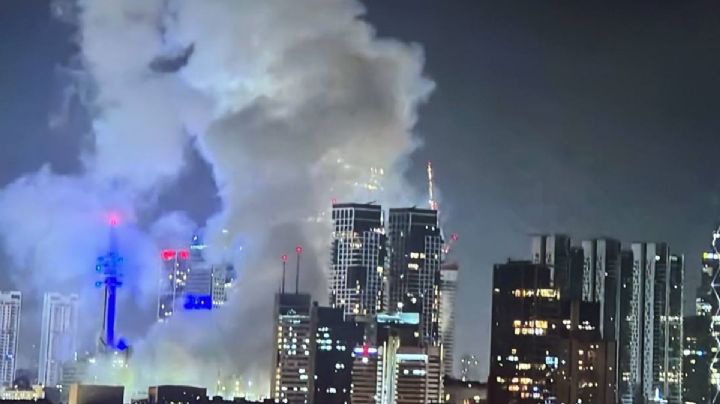 Videos de los misiles de Irán sobre Tel Aviv, en respuesta a bombardeos sobre Irán