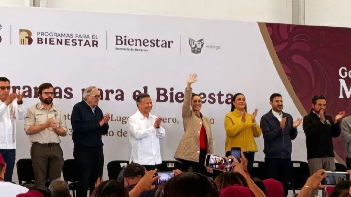 Claudia Sheinbaum presenta en Tulancingo programa Salud Casa por Casa