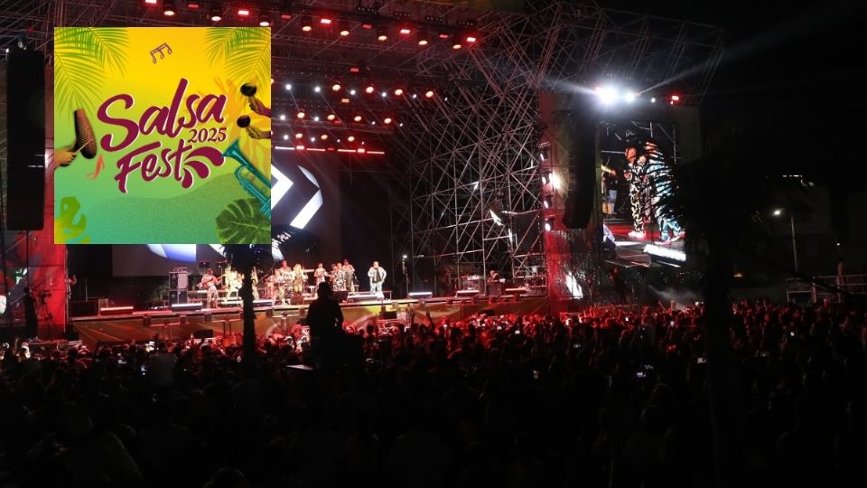 Estos serán los conciertos de fin de semana en el Salsa Fest 2025 de Boca del Río