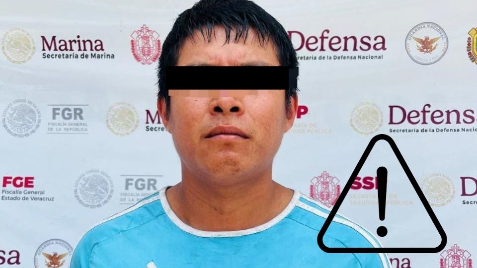 Detienen a Pedro N, acusado de asesinar a su tío a puñaladas en Papantla