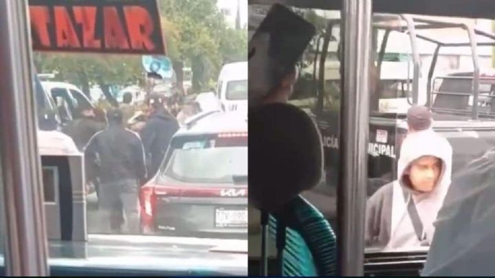Escala violencia de vendedores ambulantes en Puebla: atacan a policías en mercado