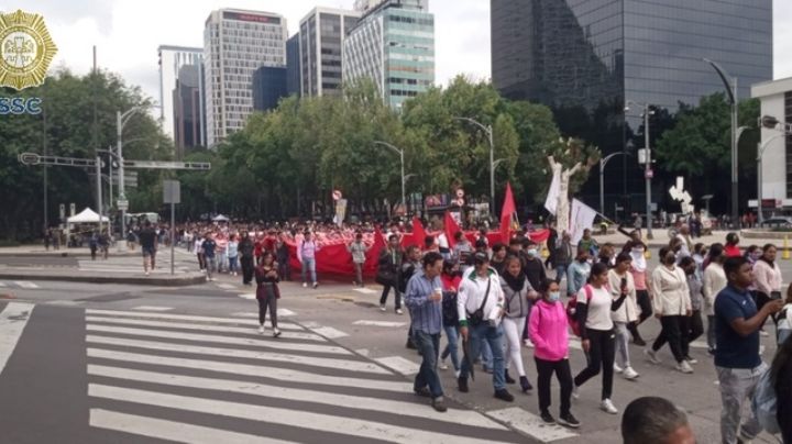 Normalistas vuelven a tomar la CDMX: exigen justicia para Jesús Alain Vásquez